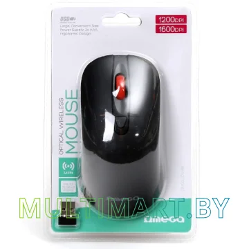 Мышь Omega OM-520 Wireless (черный) картинка 5